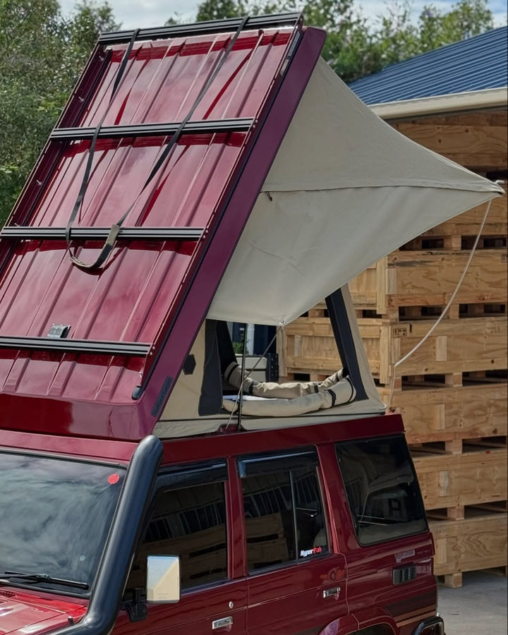 Toyota Landcruiser LC76 Roof Conversion - Headspace