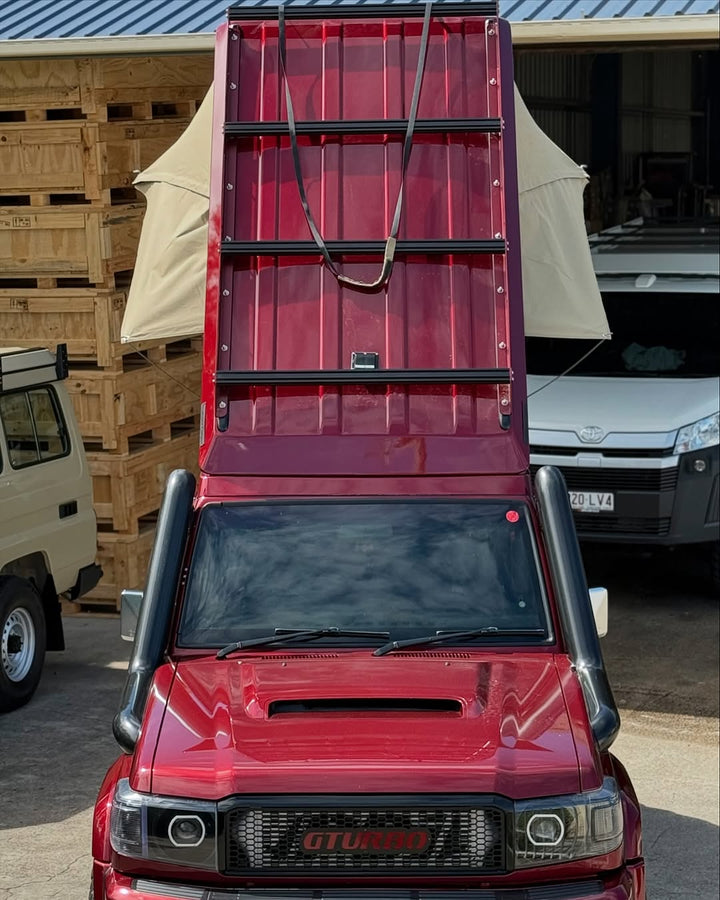 Toyota Landcruiser LC76 Roof Conversion - Headspace