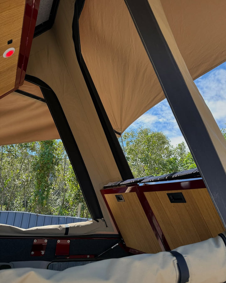 Toyota Landcruiser LC76 Roof Conversion - Headspace