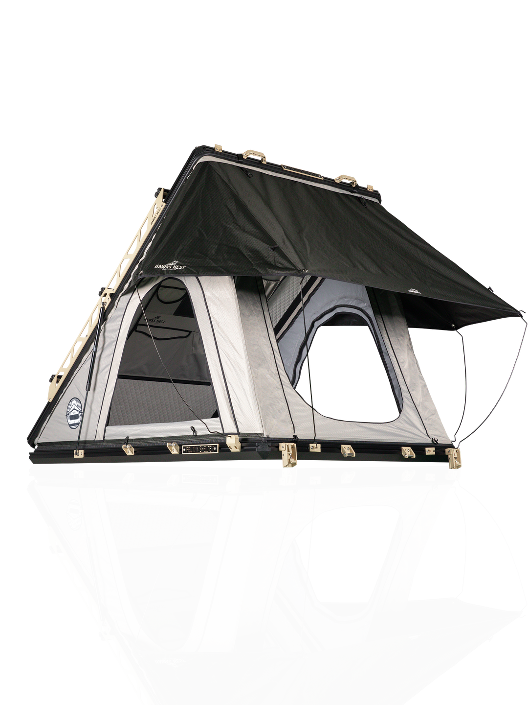 Hawk's Nest V2 Rooftop Tent - Low-Pro - Grey