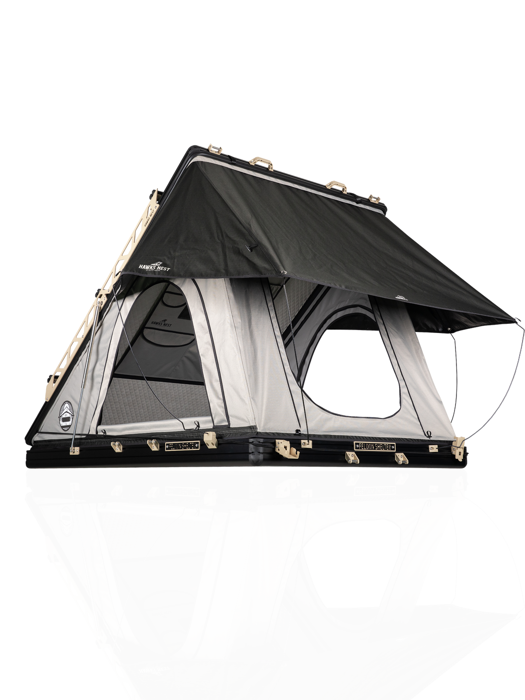 Hawk's Nest V2 Rooftop Tent - Wide - Grey