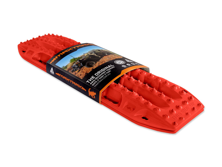 Mark II Recovery Tracks - FJ Red (Pair) - By MAXTRAX