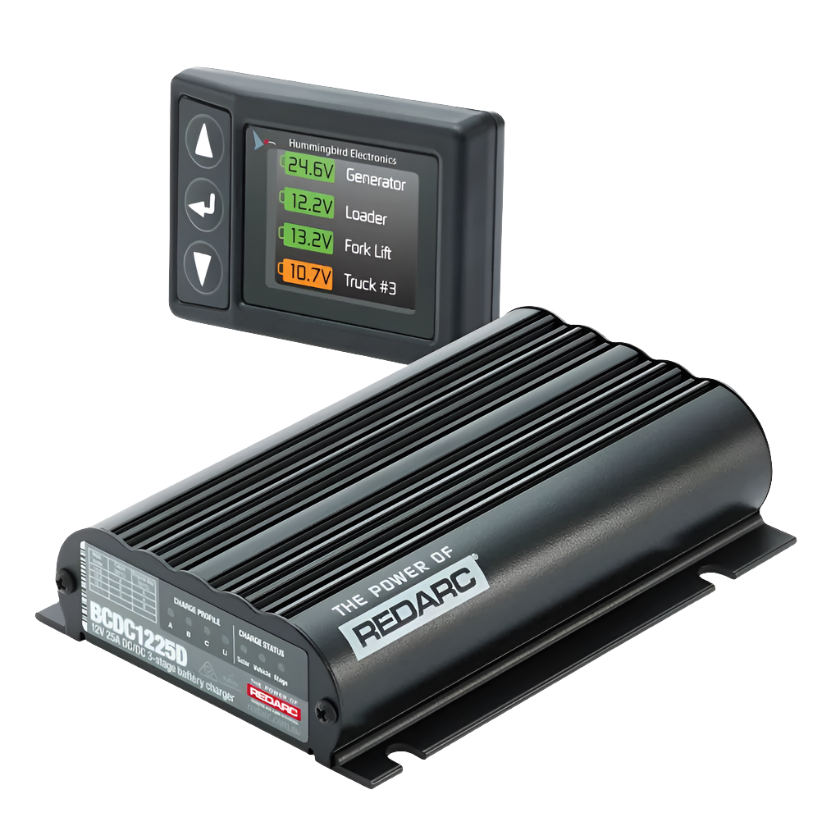 RF Battery Monitor & DC Charger Kit