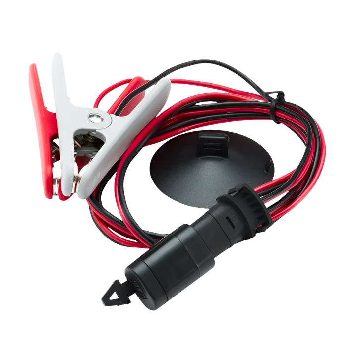 12v Charging Cable with Clamps