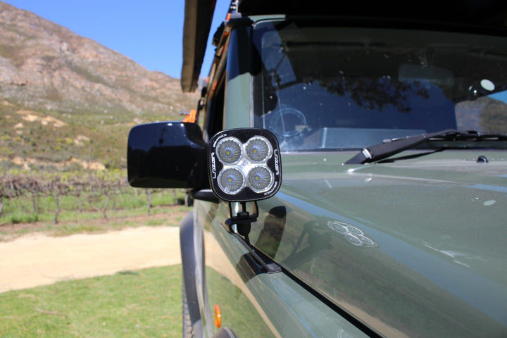 Jimny Bonnet Light Bracket