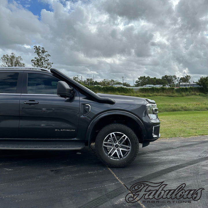 Ford Everest Next Gen 4 Inch Stainless Snorkel and Alloy Washer Bottle Kit (Short & Mid Entry Available)