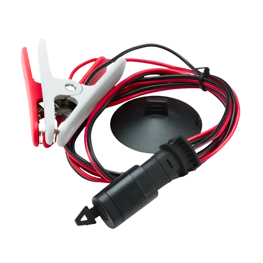 12v Charging Cable with Clamps