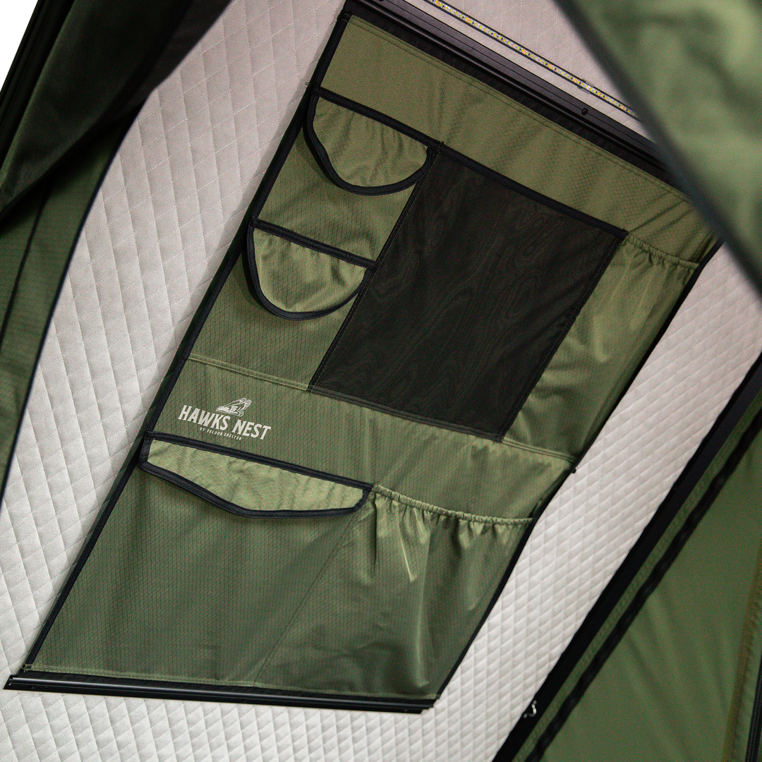 Hawk's Nest V2 Rooftop Tent - Standard - Green