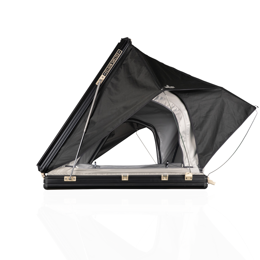 Hawk's Nest V2 Rooftop Tent - Side - Grey