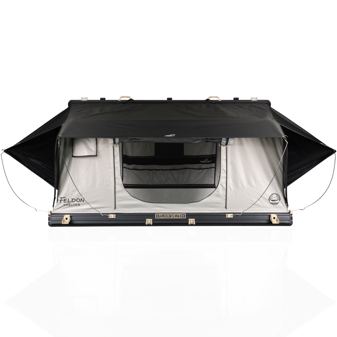 Hawk's Nest V2 Rooftop Tent - Side - Grey