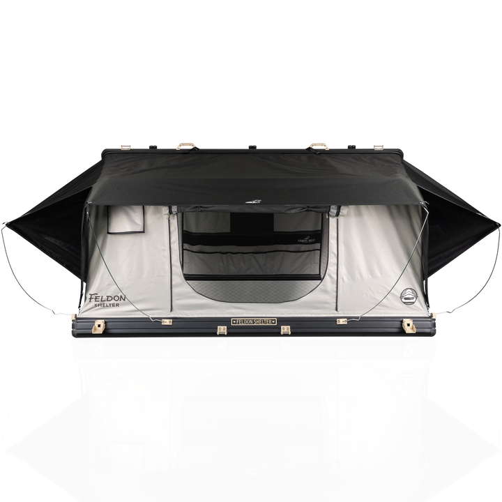 Hawk's Nest V2 Rooftop Tent - Side - Grey