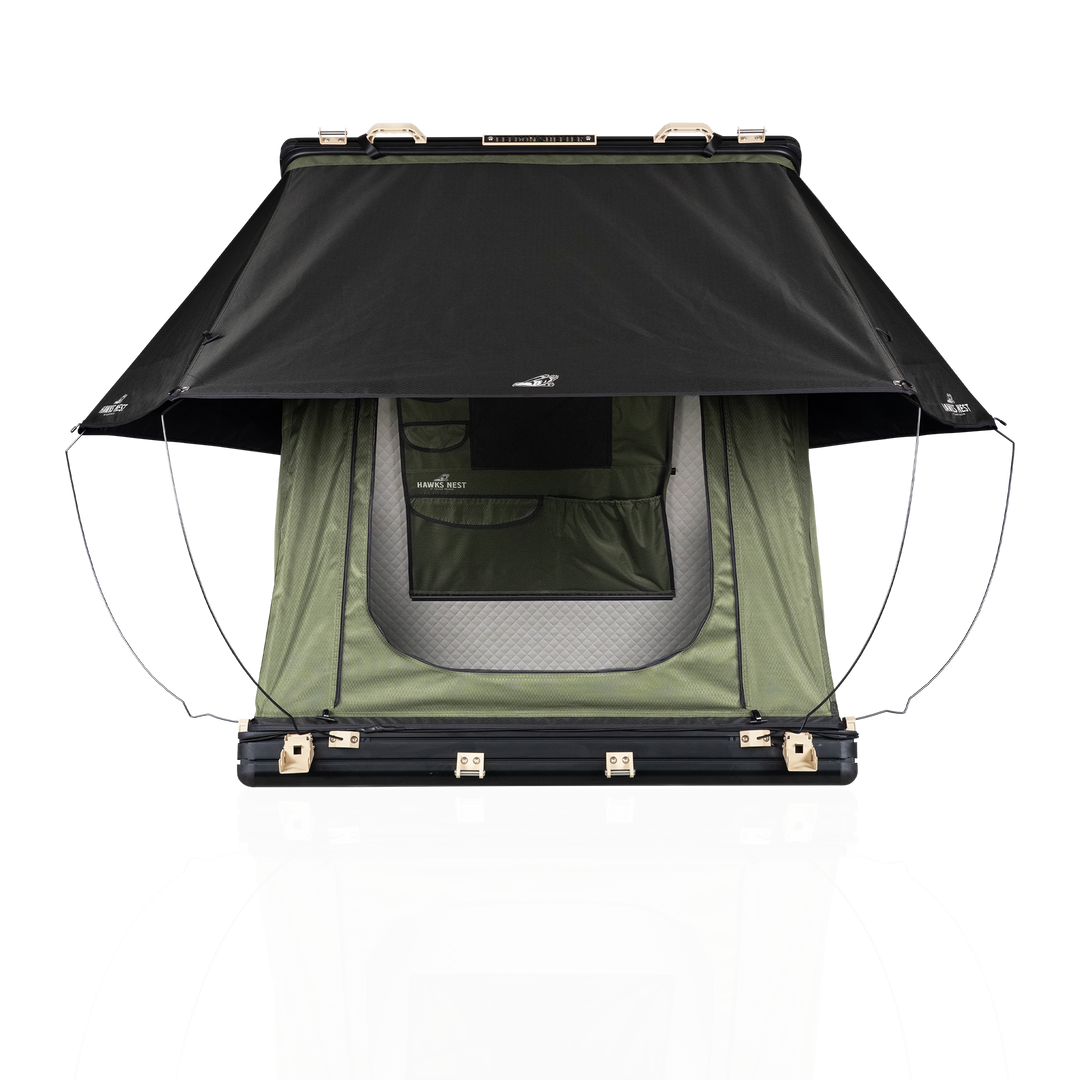 Hawk's Nest V2 Rooftop Tent - Standard - Green