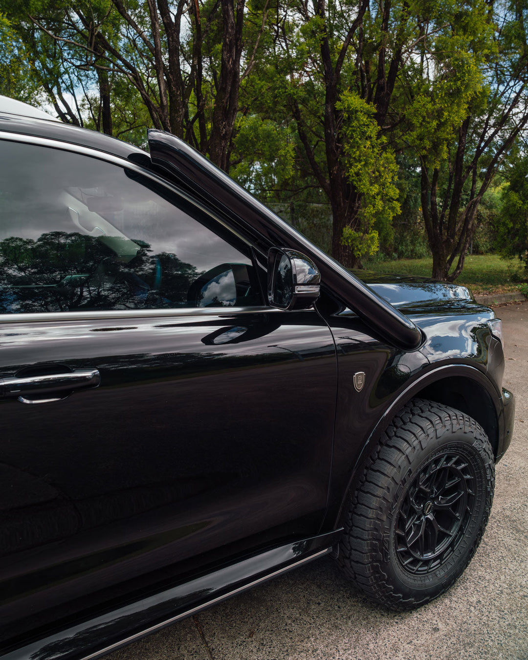 GWM TANK 500 Short Entry Stainless Snorkel