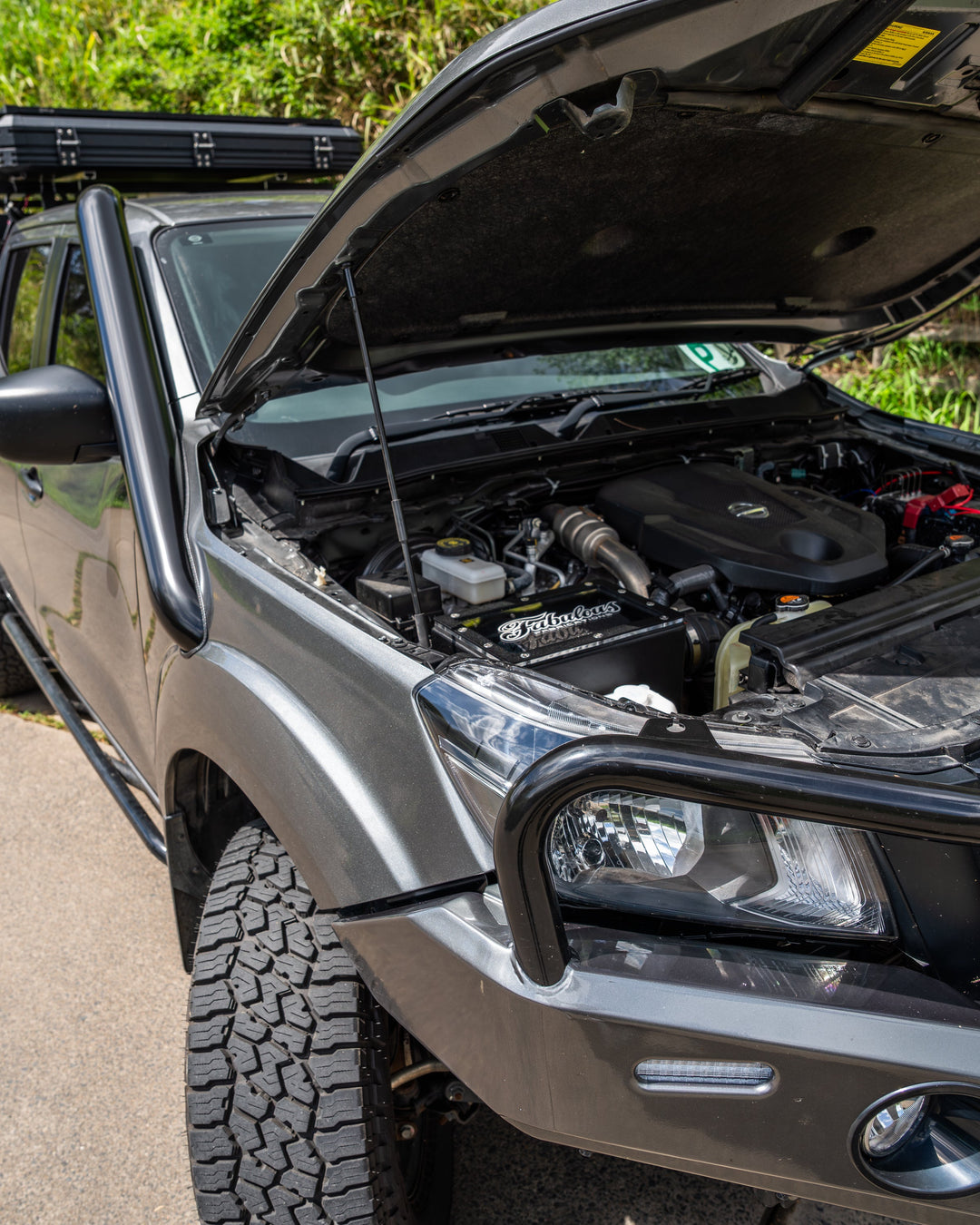 Nissan Navara NP300 Stainless Snorkel and Alloy Airbox Kit (Short & Mid Entry Available)