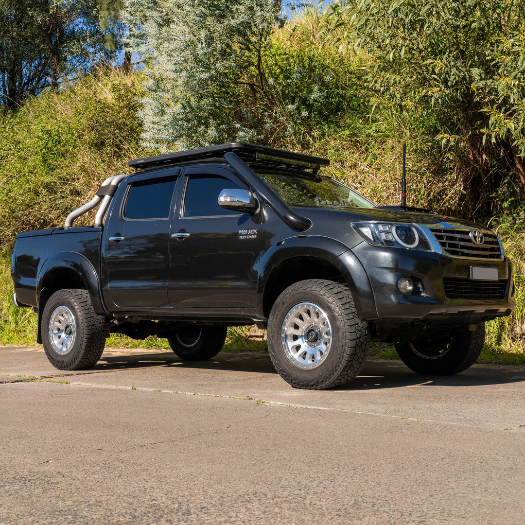 Stainless Snorkel and PSICO Alloy Airbox to suit Toyota Hilux N70 (Short & Long Entry Available)