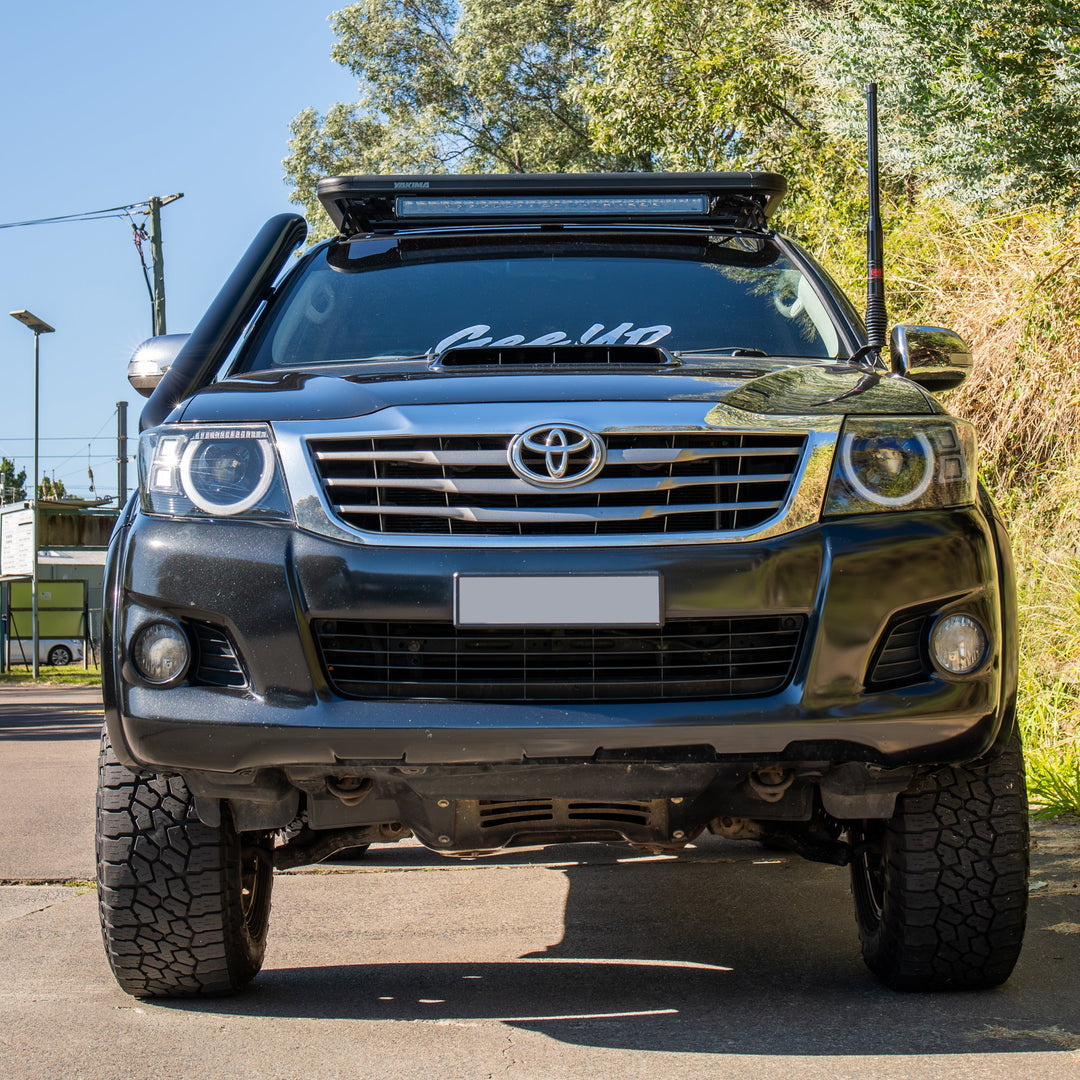 Stainless Snorkel and PSICO Alloy Airbox to suit Toyota Hilux N70 (Short & Long Entry Available)