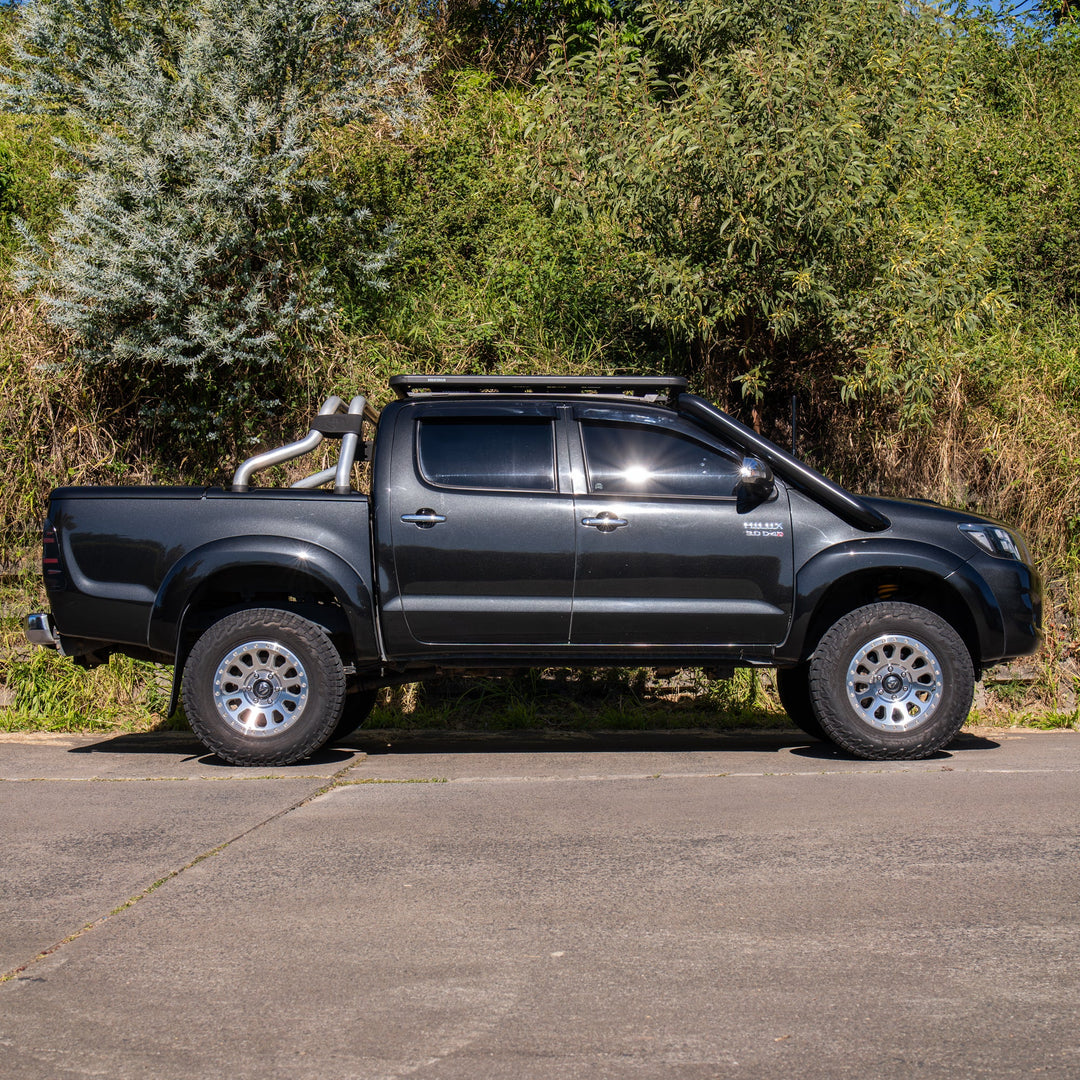 Stainless Snorkel and PSICO Alloy Airbox to suit Toyota Hilux N70 (Short & Long Entry Available)