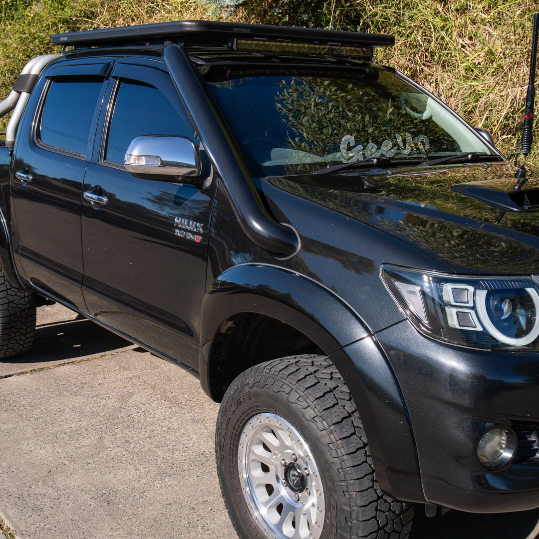 Stainless Snorkel and PSICO Alloy Airbox to suit Toyota Hilux N70 (Short & Long Entry Available)