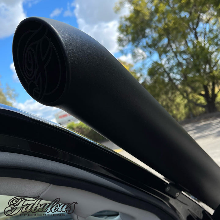 Isuzu Dmax/MUX 2020 Onwards Short Entry Stainless Snorkel and Alloy Panel Filter Airbox Kit