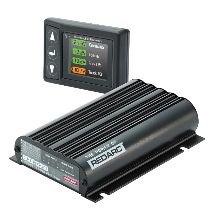 RF Battery Monitor & DC Charger Kit