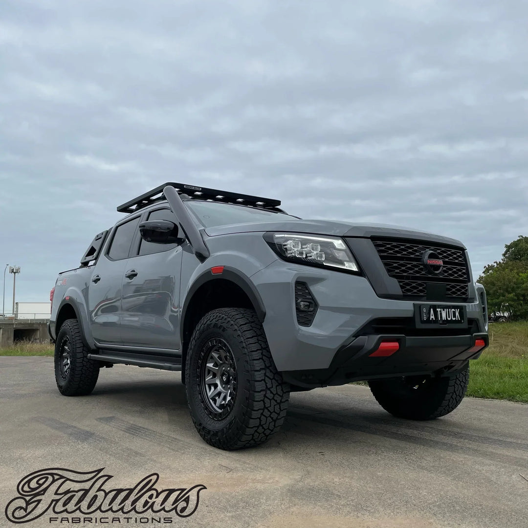 Nissan Navara NP300 Stainless Snorkel and Alloy Airbox Kit - Short Entry