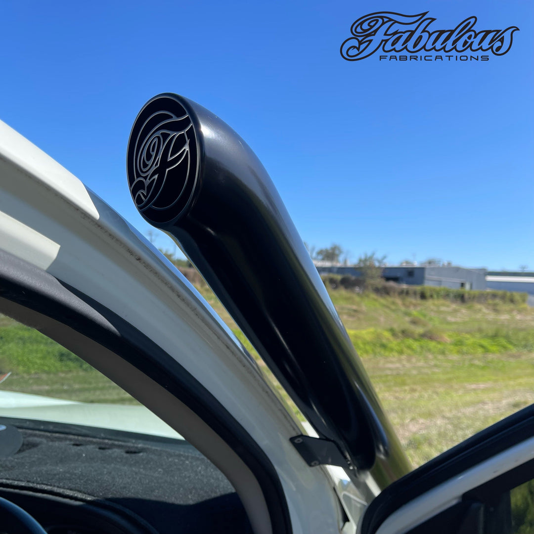 Nissan Navara NP300/D23 Mid Entry Stainless Snorkel and Alloy Airbox Kit