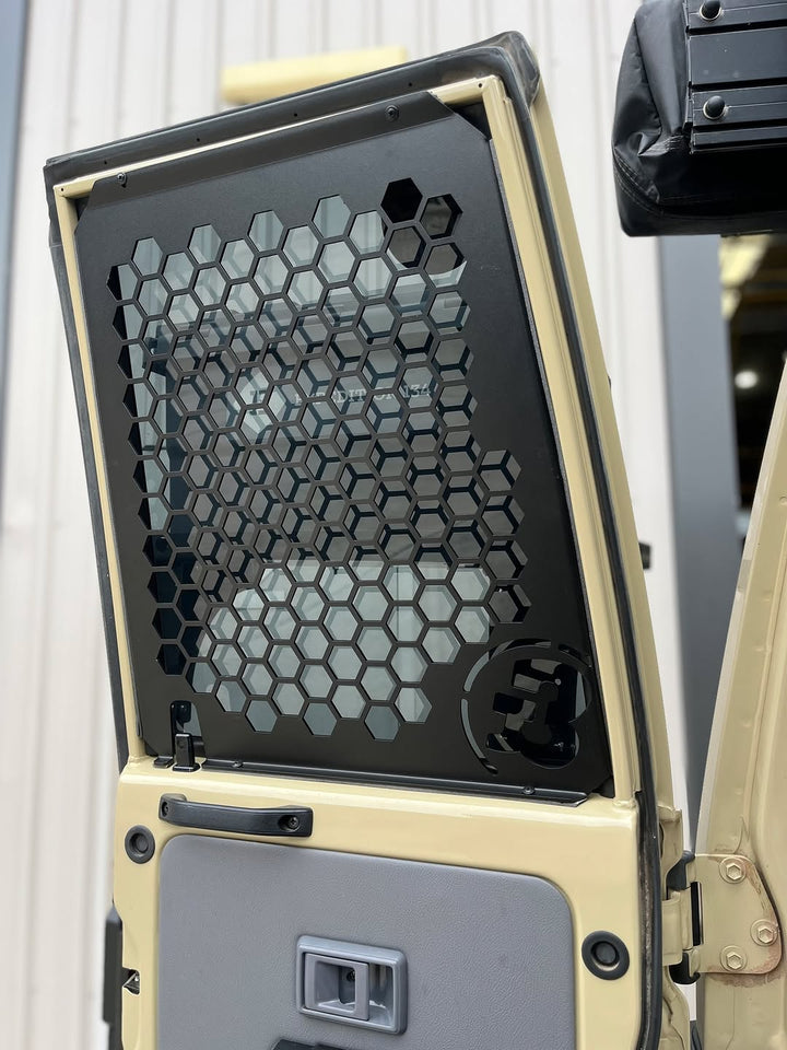 Troopy Rear Door Molle Plate