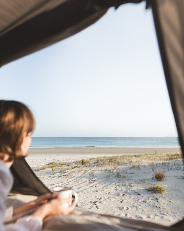 Crow's Nest Soft Shell Rooftop Tent - Extended - Grey
