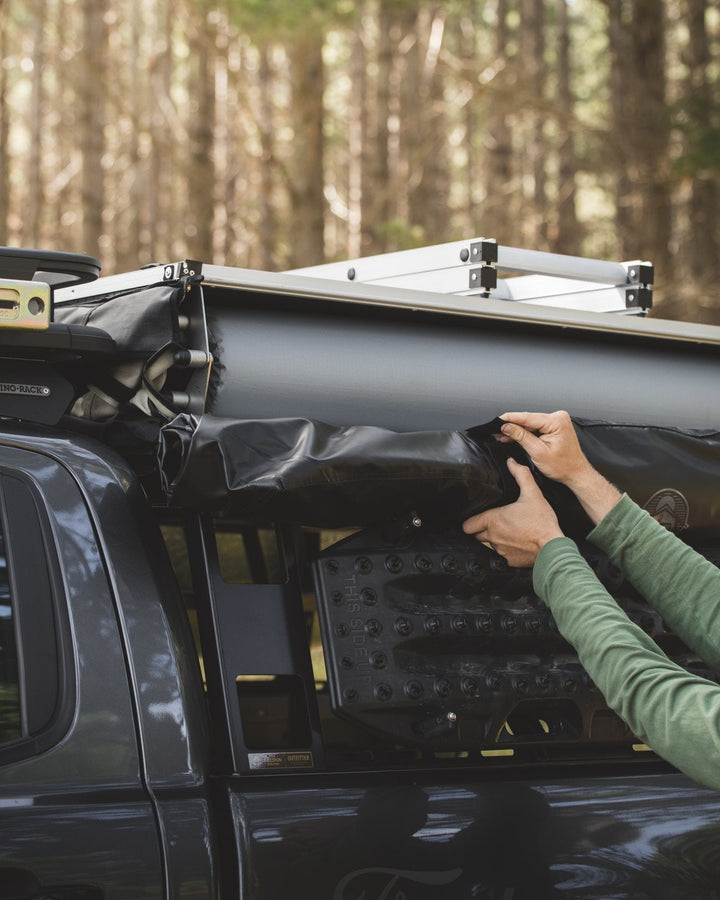 Crow's Nest Soft Shell Rooftop Tent - Extended - Grey