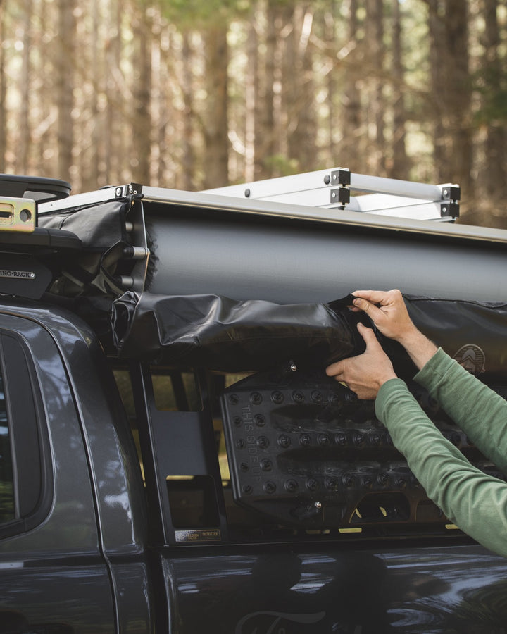 Crow's Nest Soft Shell Rooftop Tent - Extended - Green