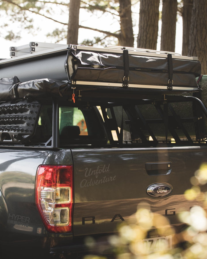 Crow's Nest Soft Shell Rooftop Tent - Extended - Grey