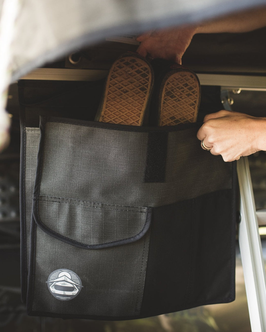Crow's Nest Soft Shell Rooftop Tent - Extended - Grey