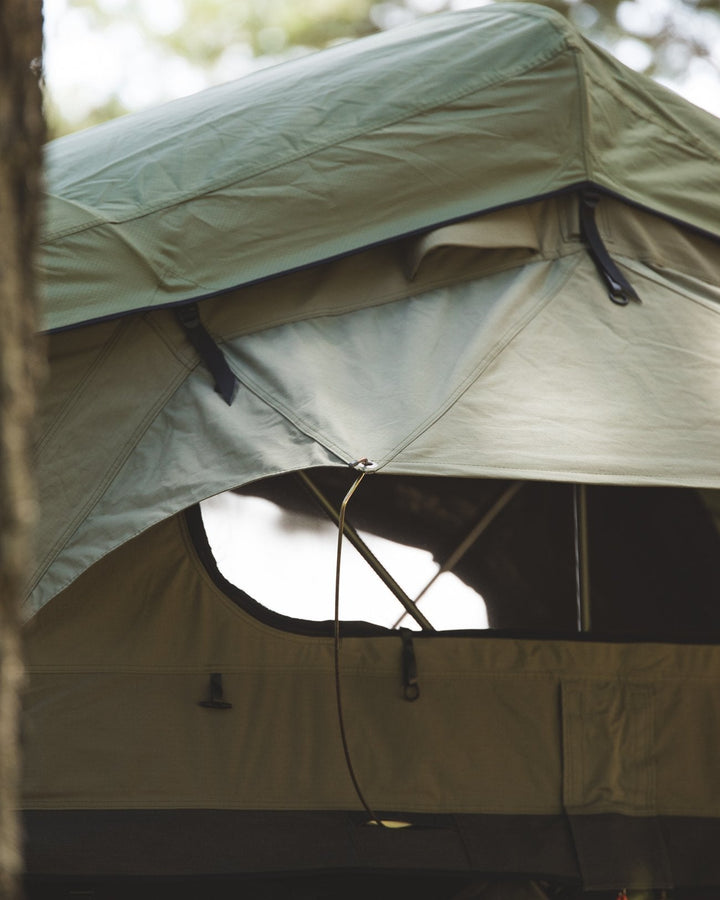 Crow's Nest Soft Shell Rooftop Tent - Regular - Green