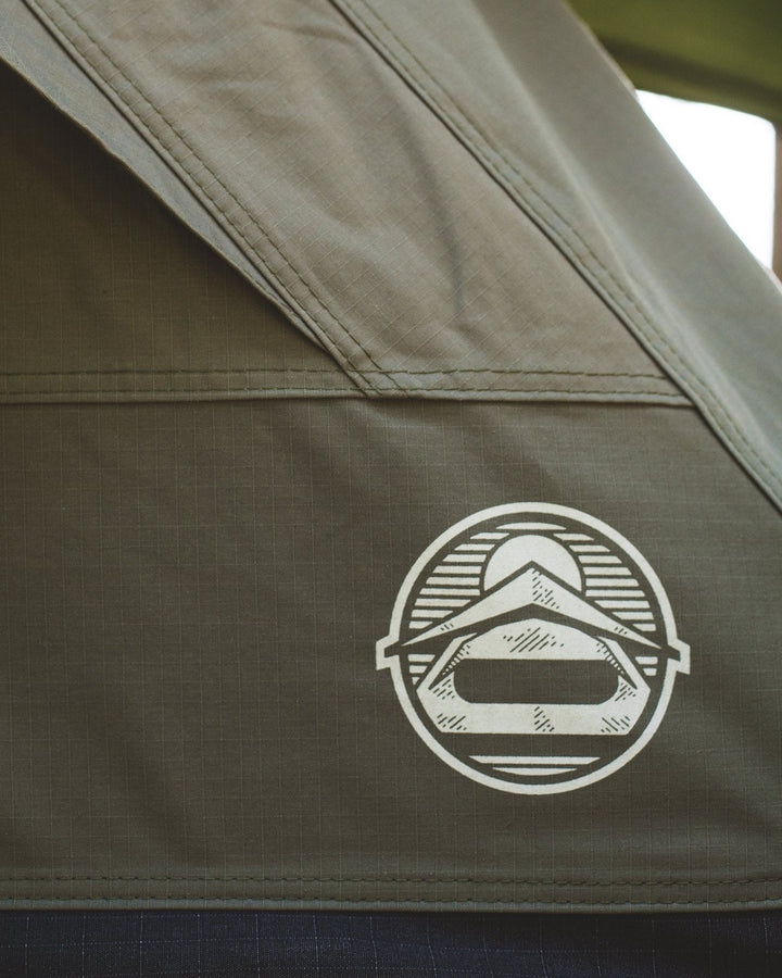 Crow's Nest Soft Shell Rooftop Tent - Extended - Green
