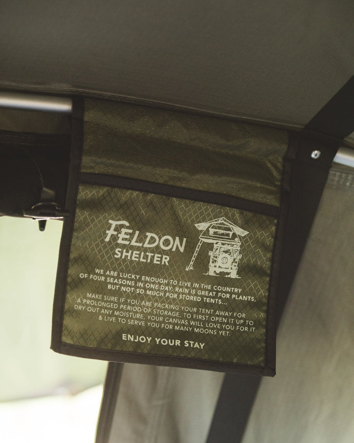 Crow's Nest Soft Shell Rooftop Tent - Extended - Green