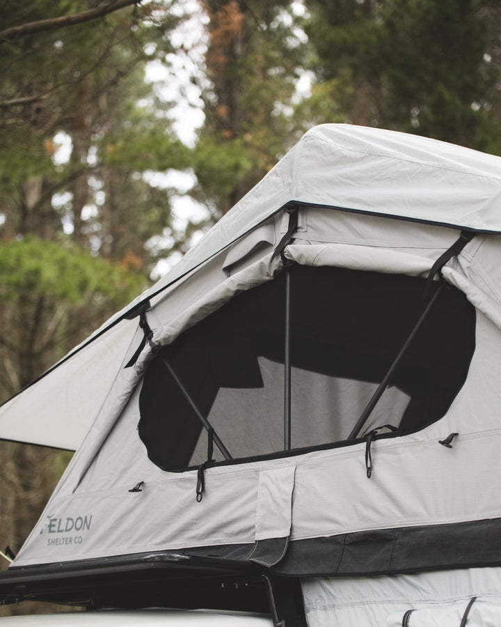 Crow's Nest Soft Shell Rooftop Tent - Extended - Grey