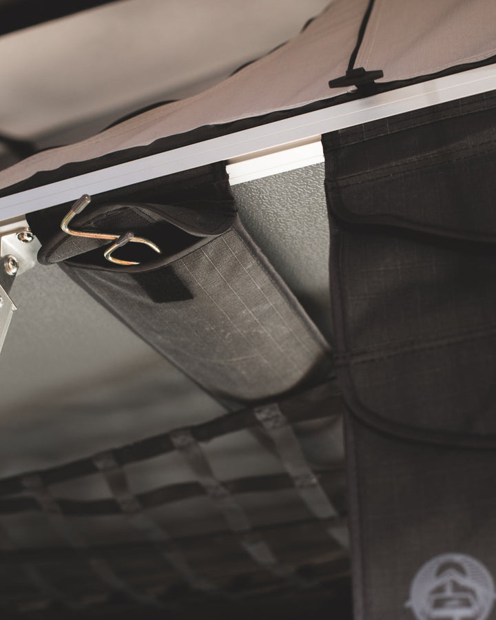 Crow's Nest Soft Shell Family Rooftop Tent Bundle - Grey