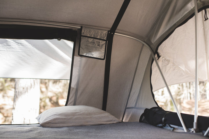 Crow's Nest Soft Shell Family Rooftop Tent Bundle - Grey