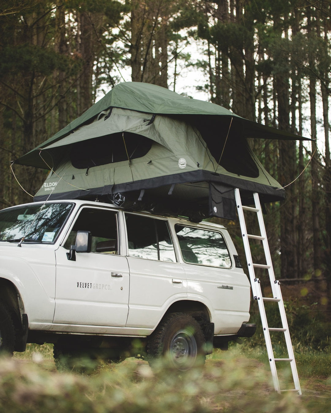Crow's Nest Soft Shell Rooftop Tent - Regular - Green