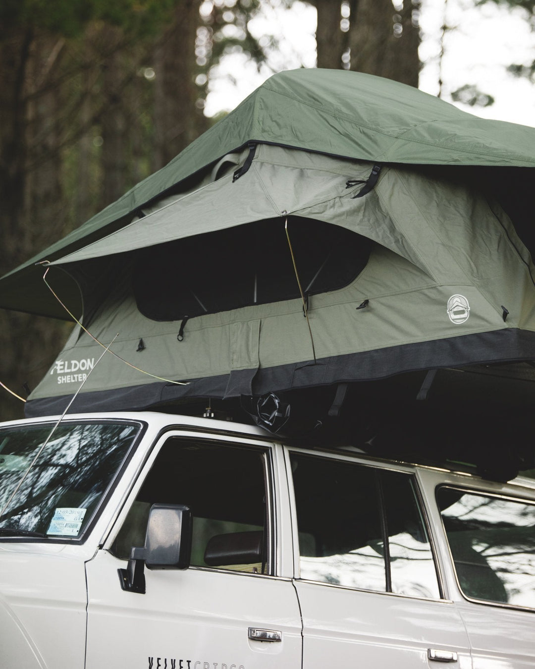 Crow's Nest Soft Shell Rooftop Tent - Regular - Green