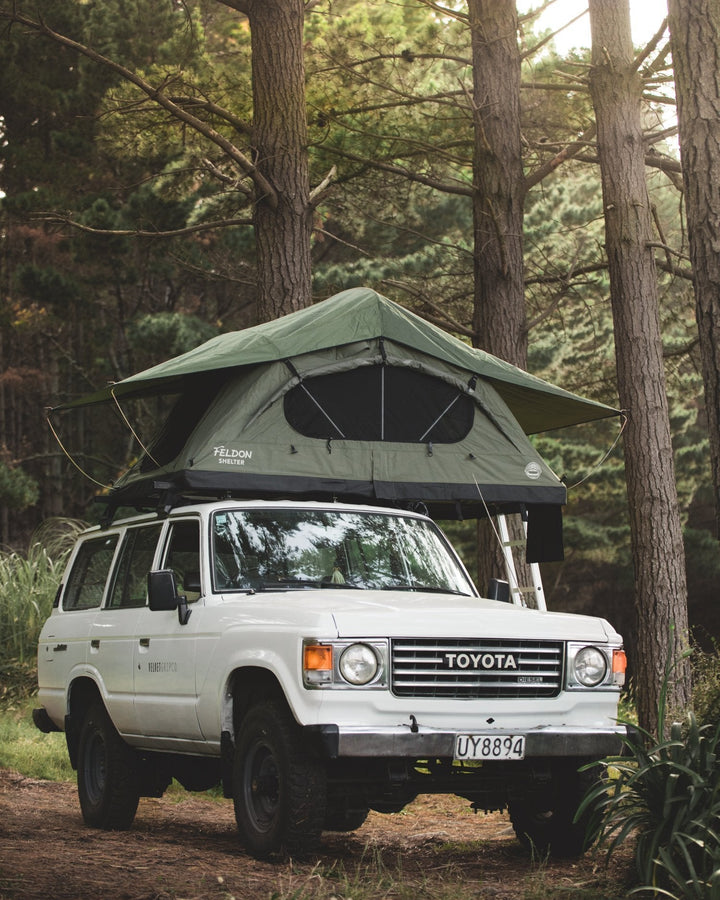Crow's Nest Soft Shell Rooftop Tent - Regular - Green