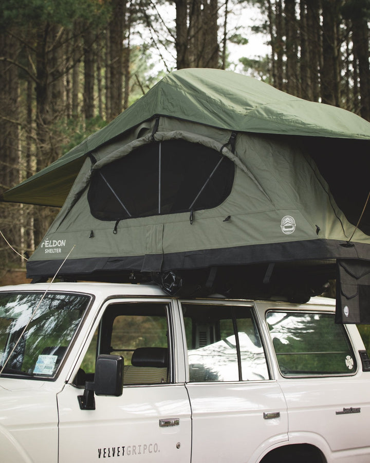 Crow's Nest Soft Shell Rooftop Tent - Regular - Green