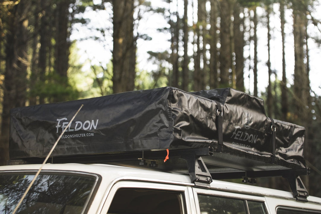 Crow's Nest Soft Shell Rooftop Tent - Extended - Grey