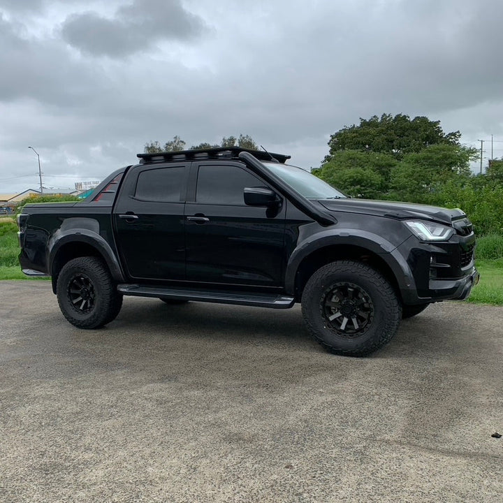 Isuzu Dmax 2020 Onwards Stainless Snorkel and Alloy Pod Filter Airbox Kit (Short & Mid Entry Available)