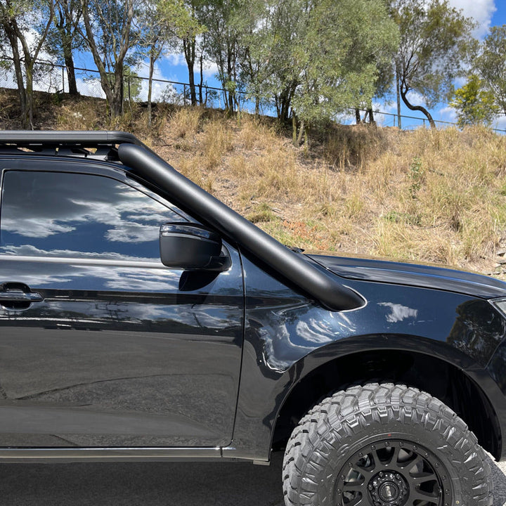 Isuzu Dmax 2020 Onwards Stainless Snorkel and Alloy Panel Filter Airbox Kit (Short & Mid Entry Available)