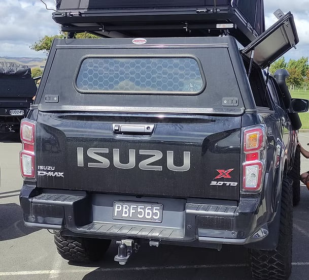 Bushtech Aluminium Canopy for Isuzu Dmax 2019 to 2024