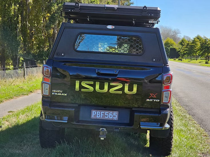 Bushtech Aluminium Canopy for Isuzu Dmax 2019 to 2024