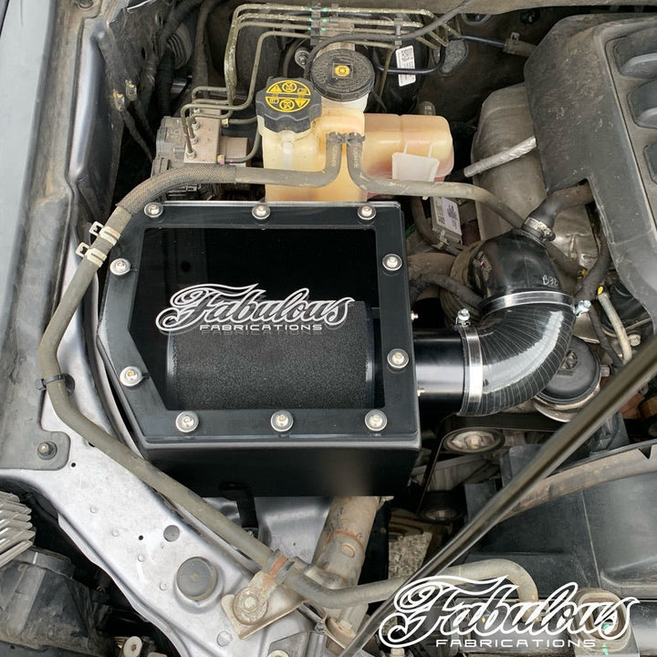 Holden Colorado RGI and RG II Short Entry Stainless Snorkel and Alloy Airbox Kit