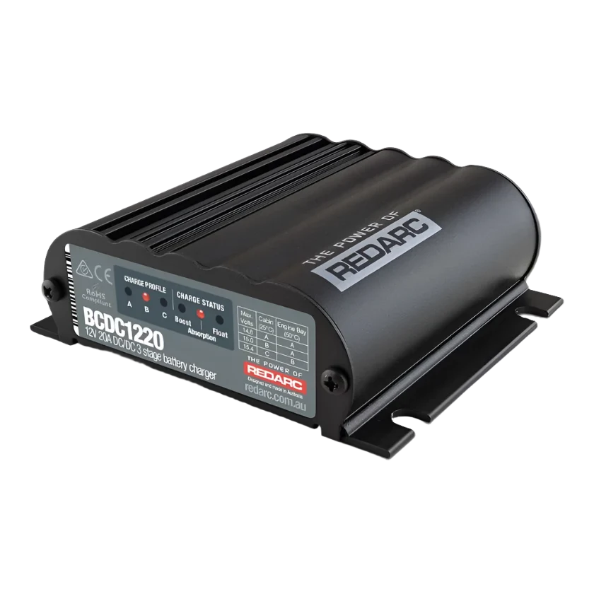 12v 20a Smart Start DCDC 3 Stage Battery Charger