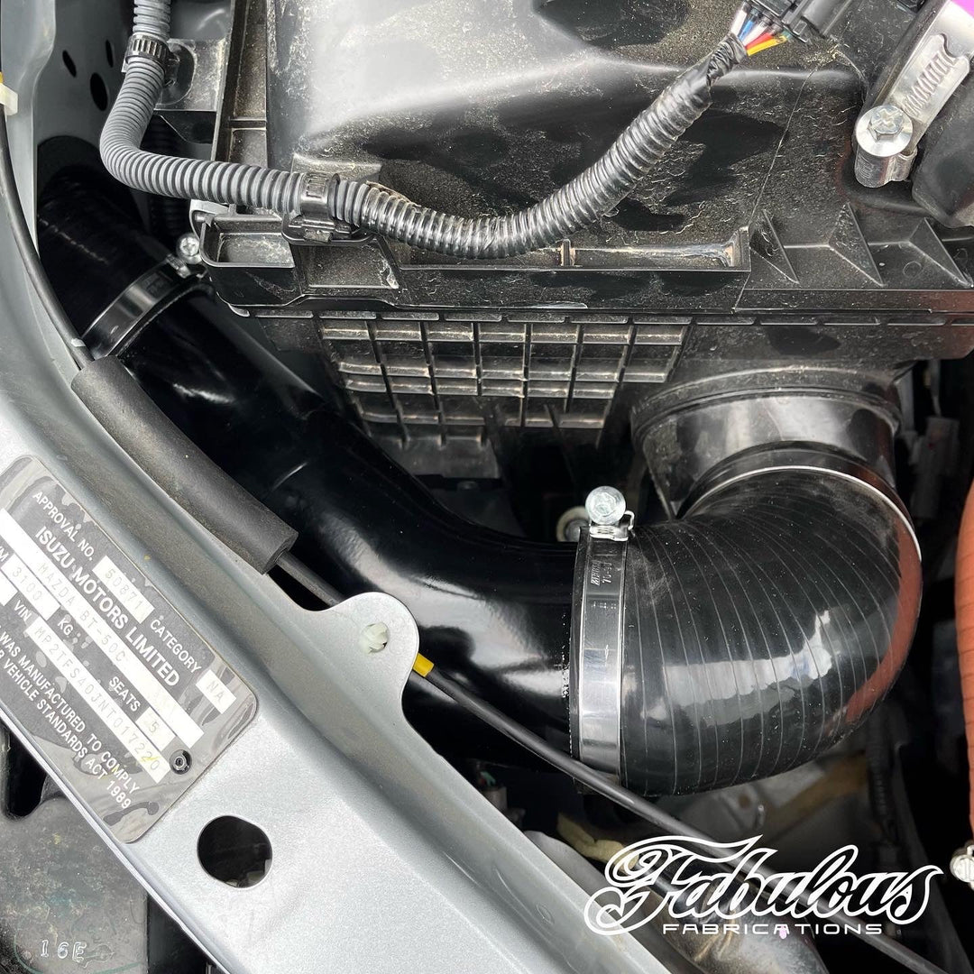 Isuzu Dmax/MUX 2020 Onwards Mid Entry Stainless Snorkel